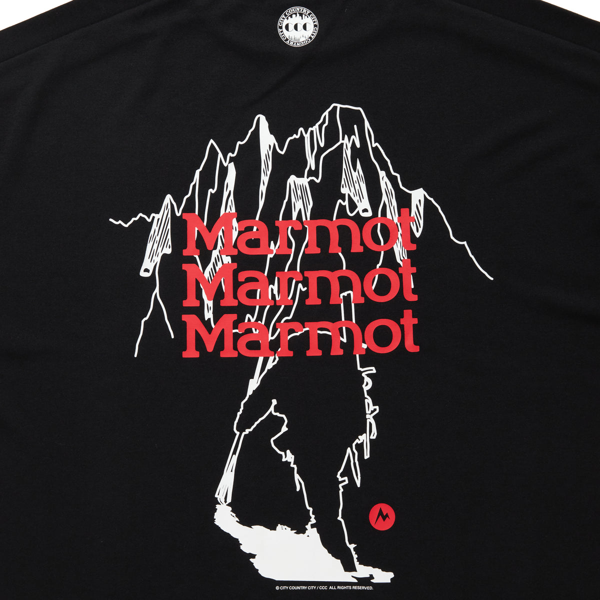CITY COUNTRY CITY x Marmot_MC EVERYWHERE L/S T-SHIRT