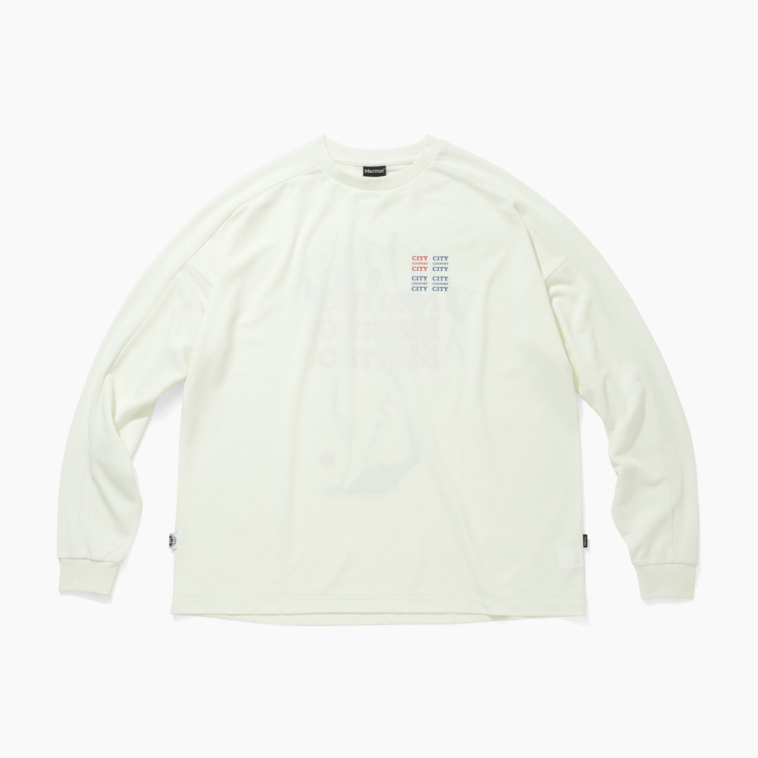 CITY COUNTRY CITY x Marmot_MC EVERYWHERE L/S T-SHIRT