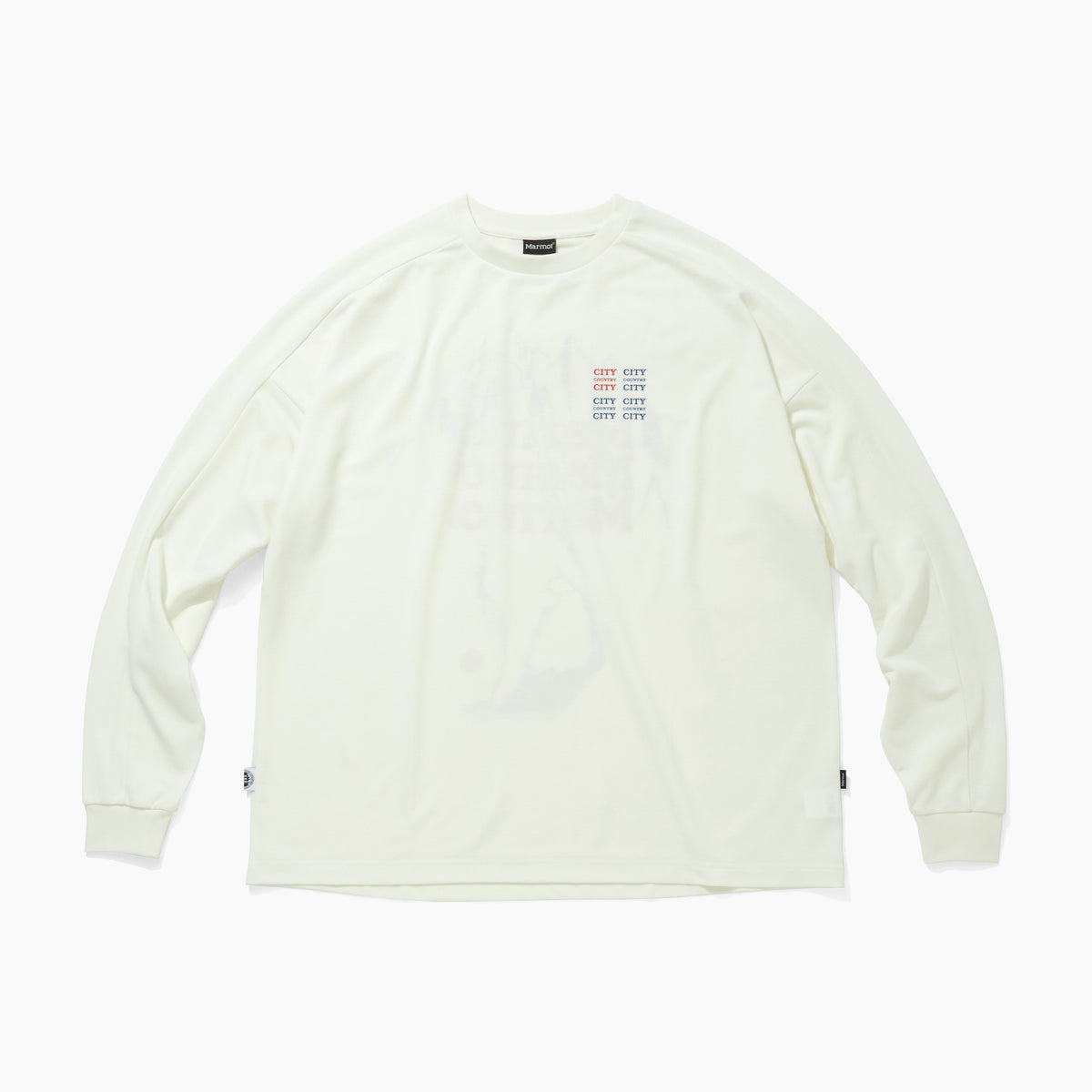 CITY COUNTRY CITY x Marmot_MC EVERYWHERE L/S T-SHIRT