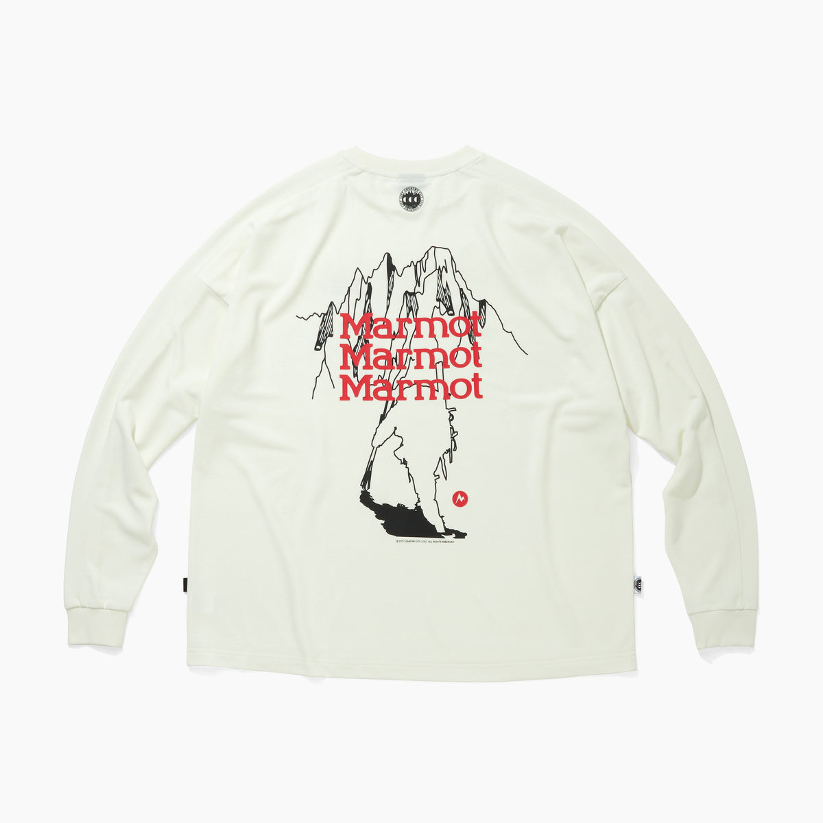 CITY COUNTRY CITY x Marmot_MC EVERYWHERE L/S T-SHIRT