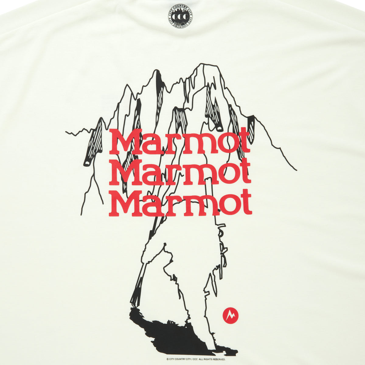 CITY COUNTRY CITY x Marmot_MC EVERYWHERE L/S T-SHIRT