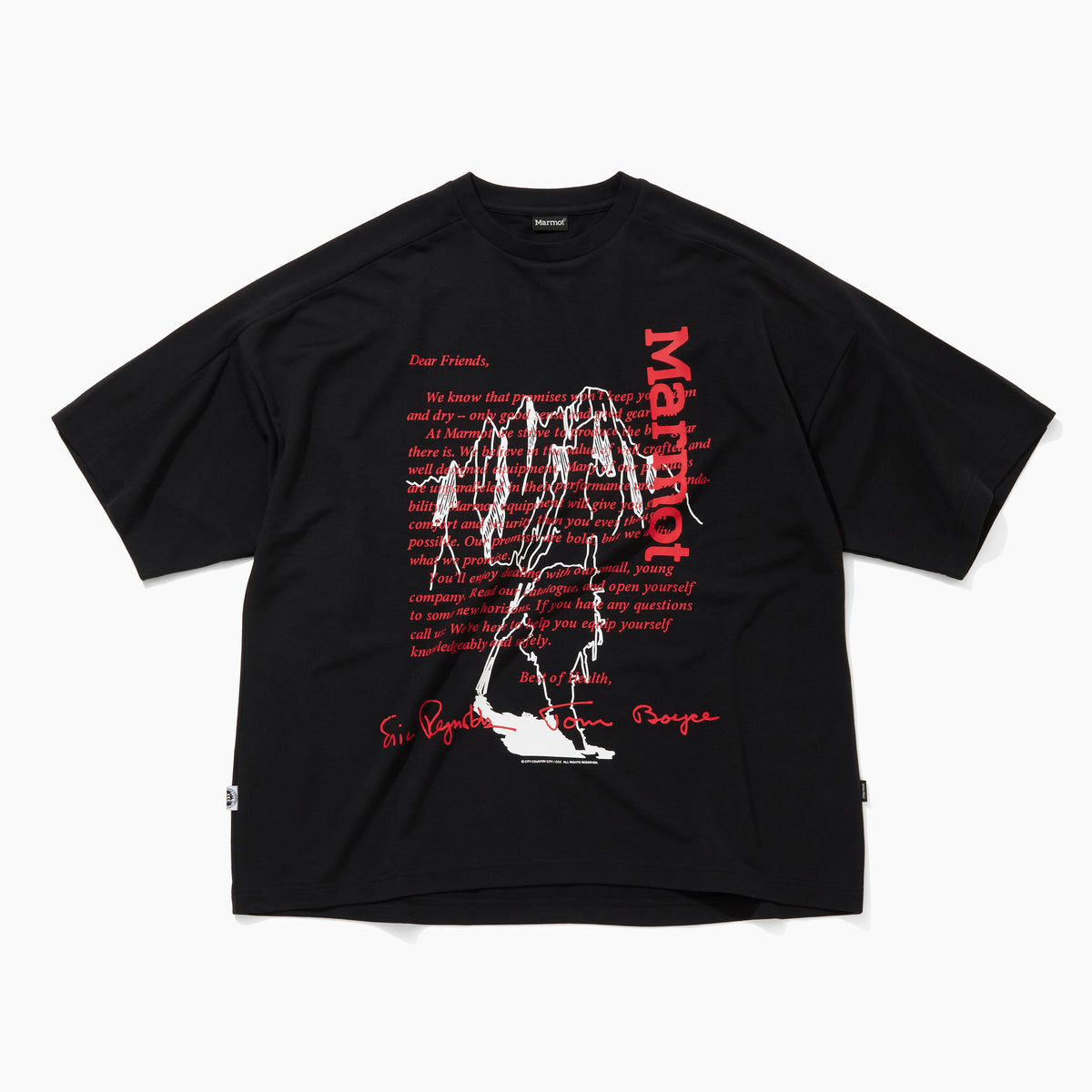 CITY COUNTRY CITY x Marmot_MC EVERYWHERE T-SHIRT