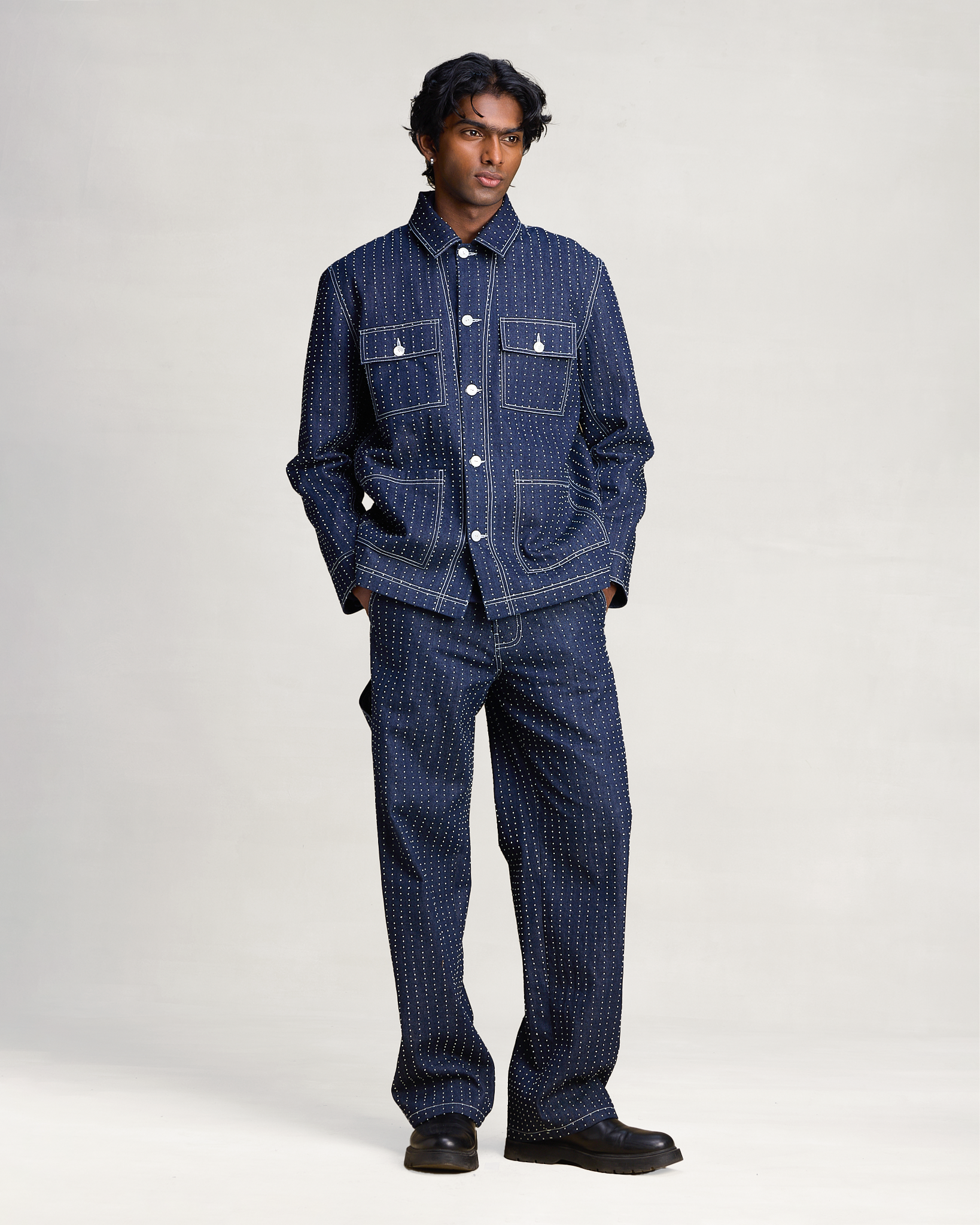 COUNTRYMADE HICKORY CARPENTER DENIM