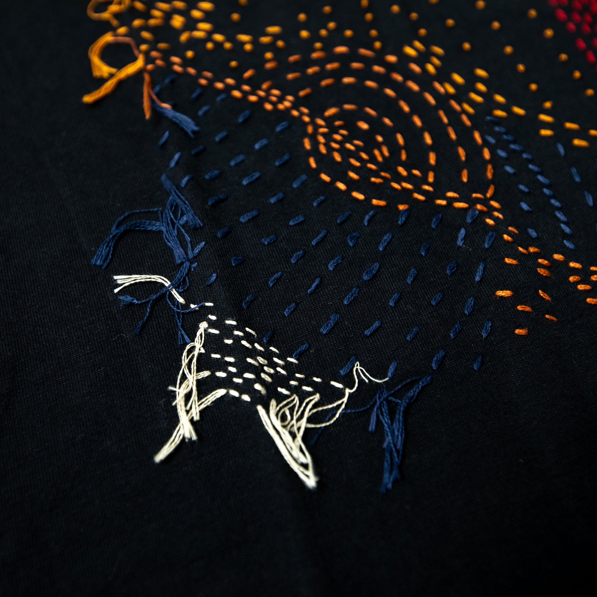 COUNTRYMADE HEATMAP STITCH T SHIRT