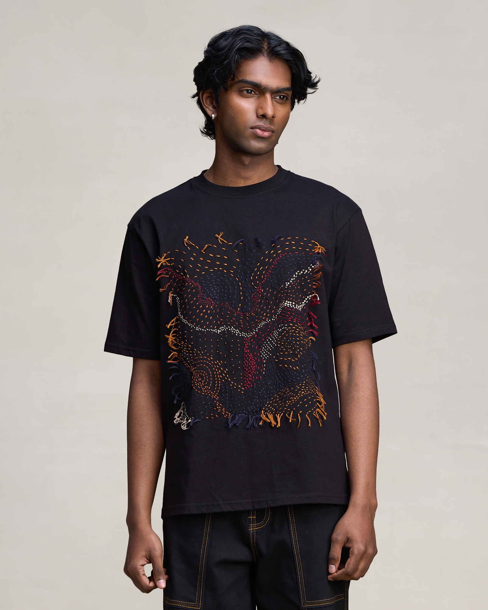 COUNTRYMADE HEATMAP STITCH T SHIRT