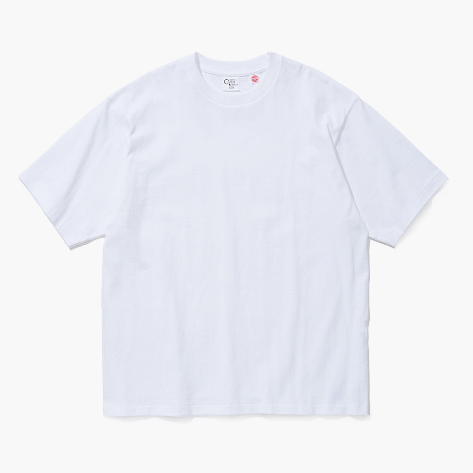 COTTON RESEARCH CLUB USAコットン 丸胴Tシャツ ホワイト 日本製