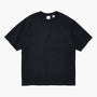 COTTON RESEARCH CLUB USAコットン 丸胴Tシャツ ブラック フロント
