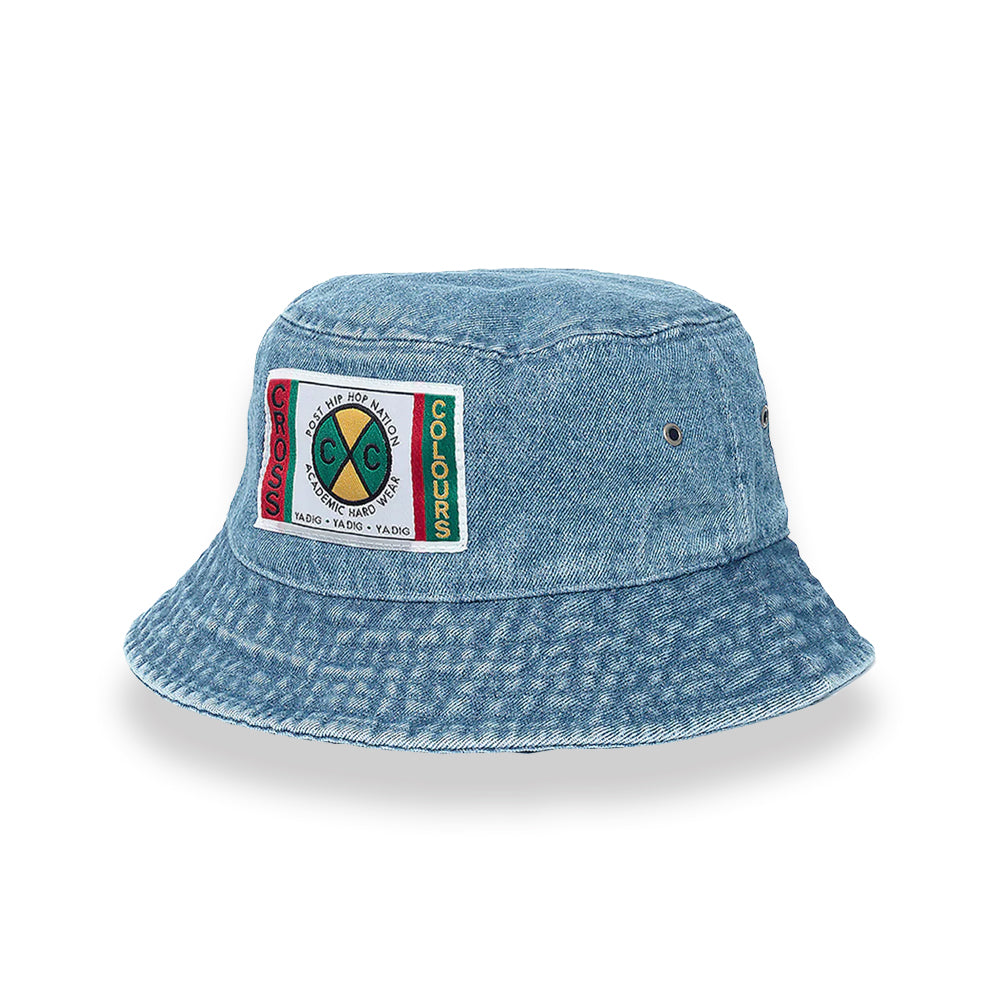 CROSS COLOURS DENIM BUCKET HAT