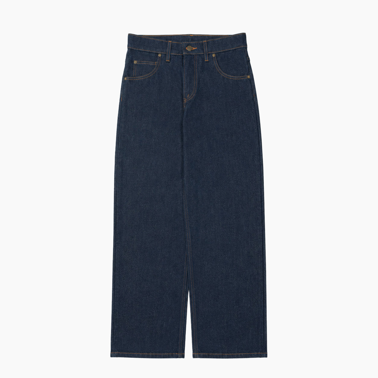 PRISON BLUES Relaxed Fit Jeans Rigid Blue