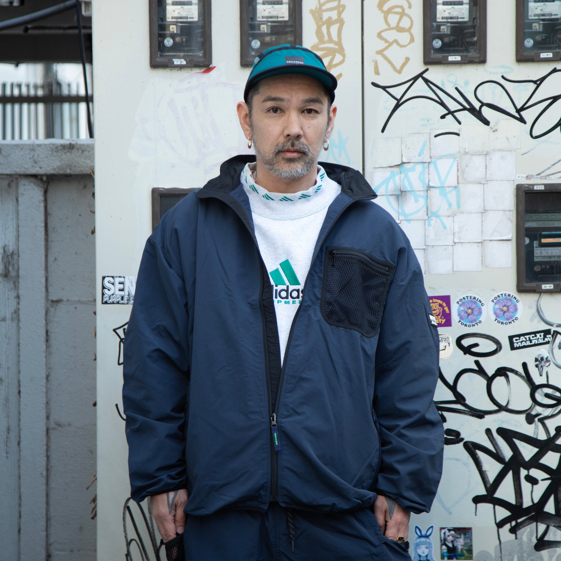 EBTEK/ NYLON/MESH BLOUSONナイロンメッシュ ブルゾン