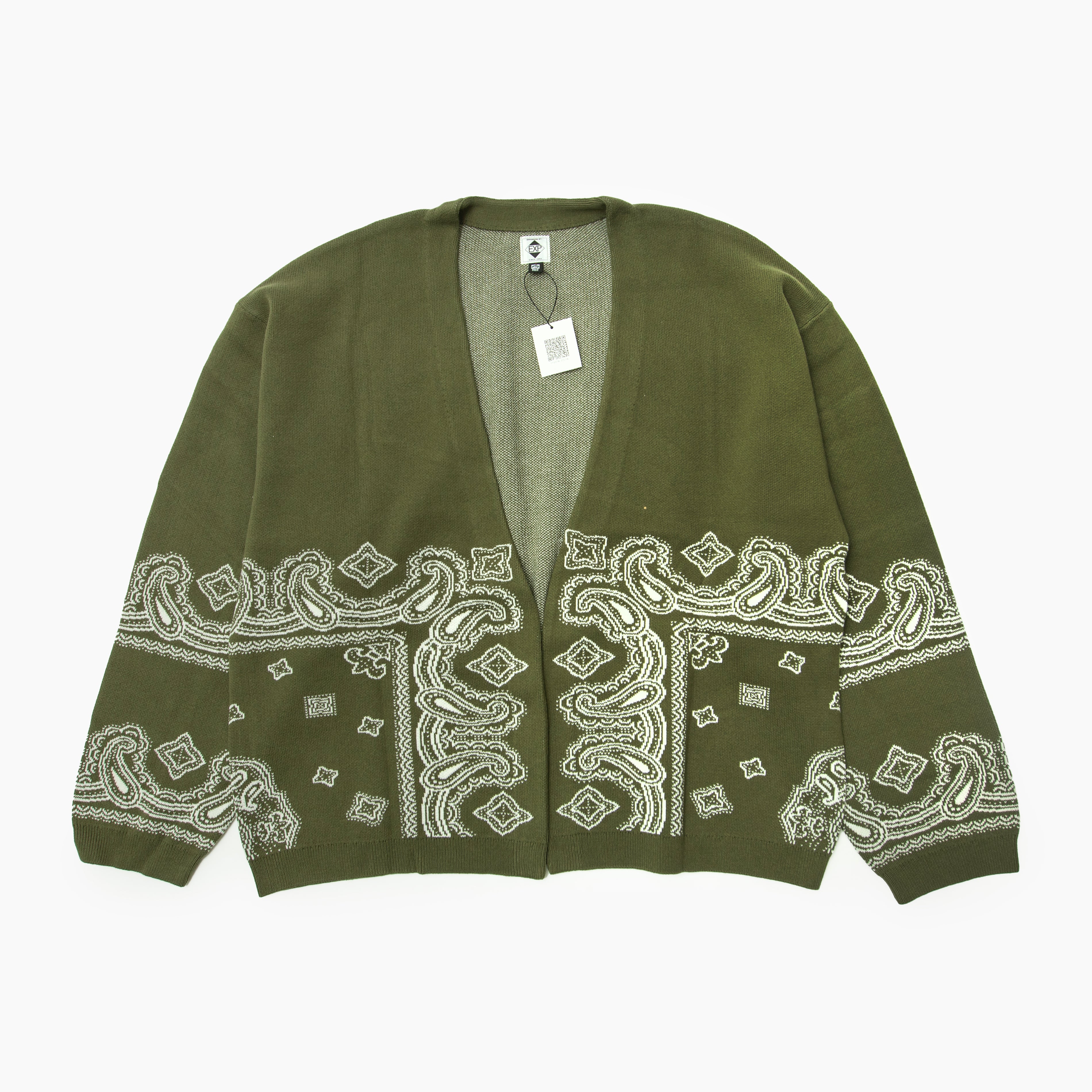 Expansion NY LE PAISLEY COUTURE CARDIGAN