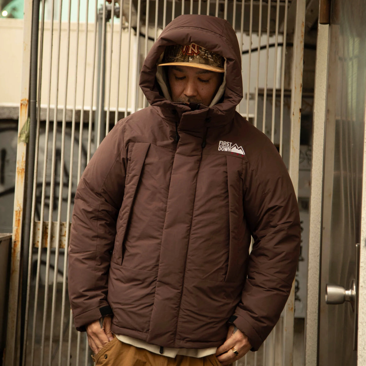 FIRST DOWN WRAP DOWN PARKA DICROS® MAURI