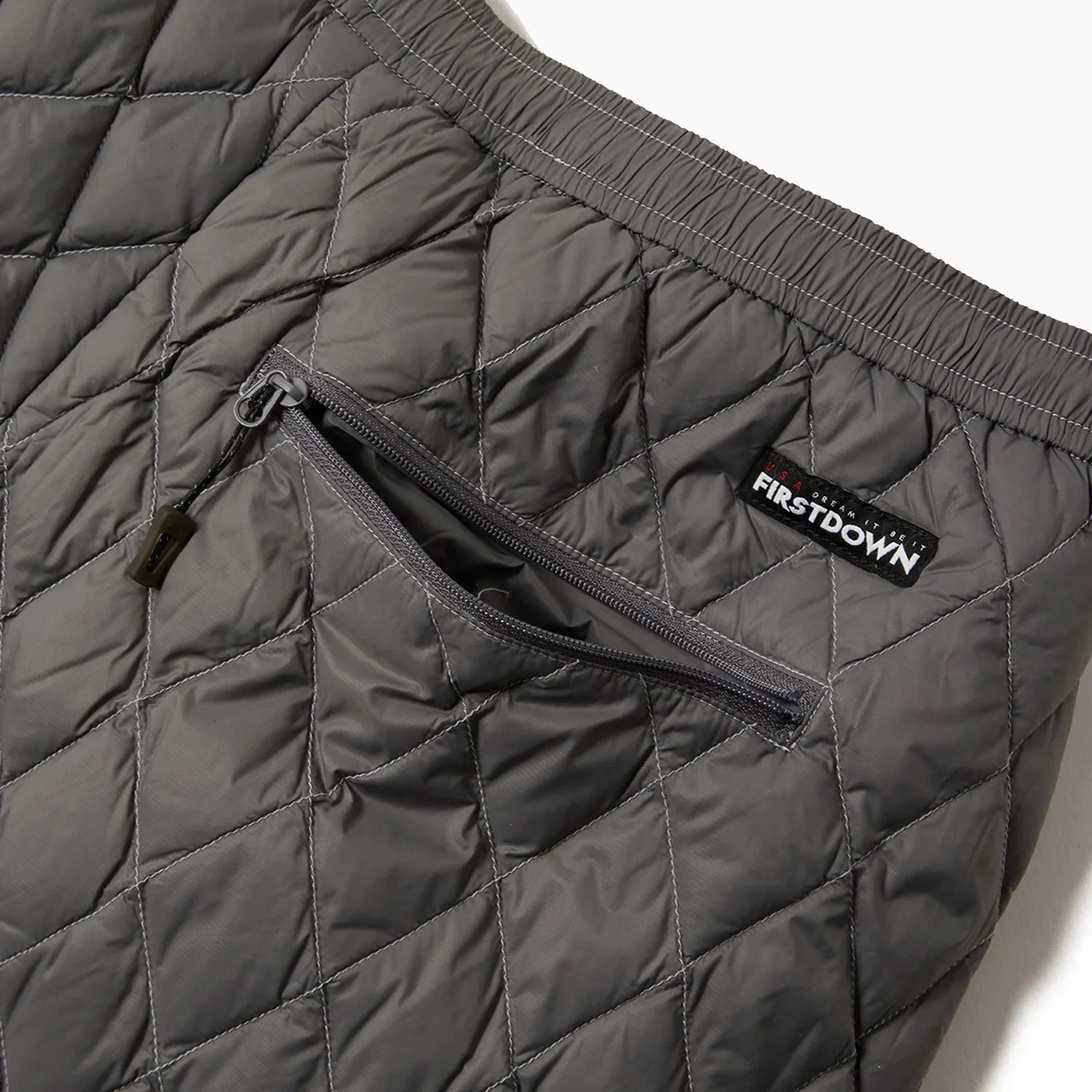FIRST DOWN LIGHT DOWN PANTS FLEECE LINING