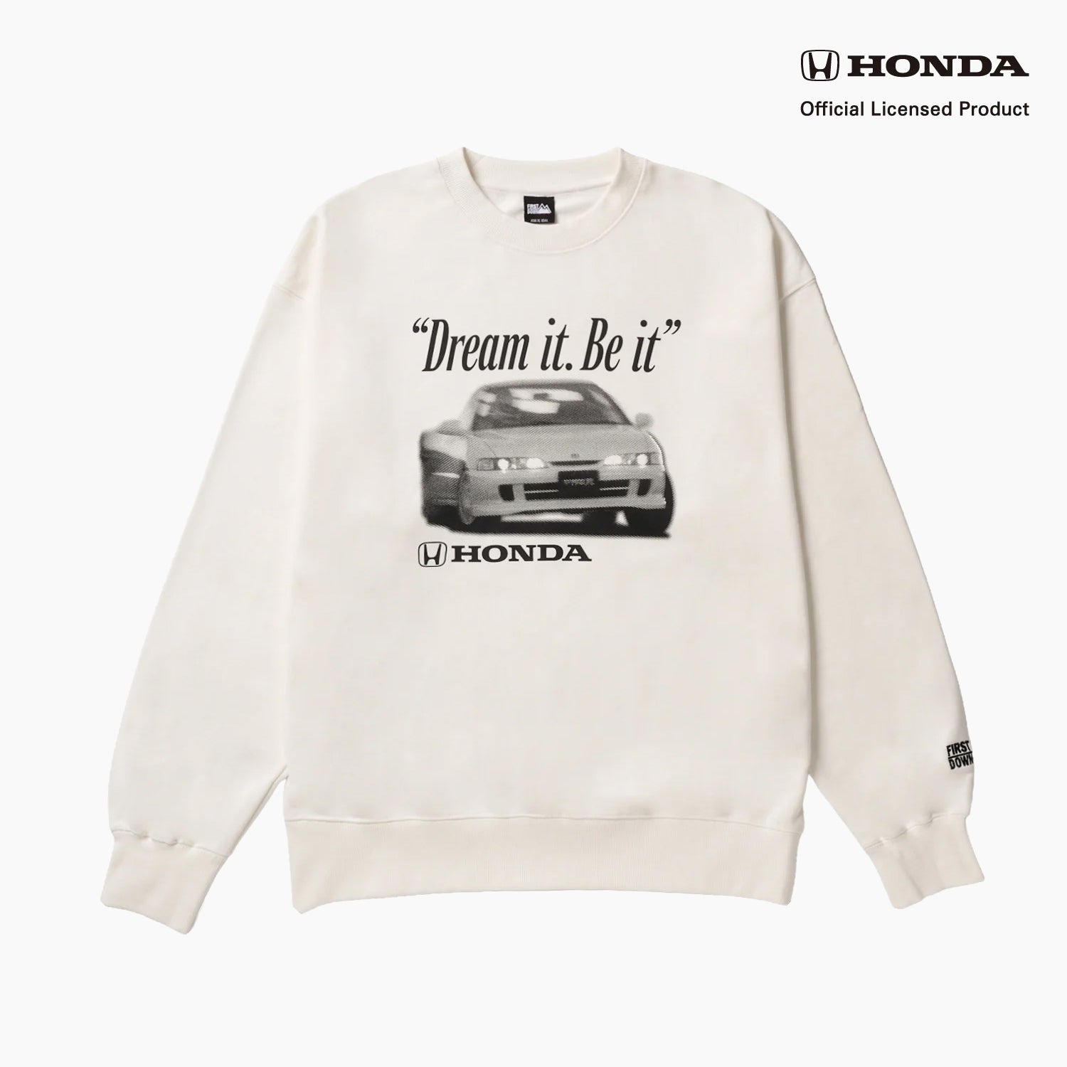 FIRST DOWN x HONDA L/S SWEAT CREW
