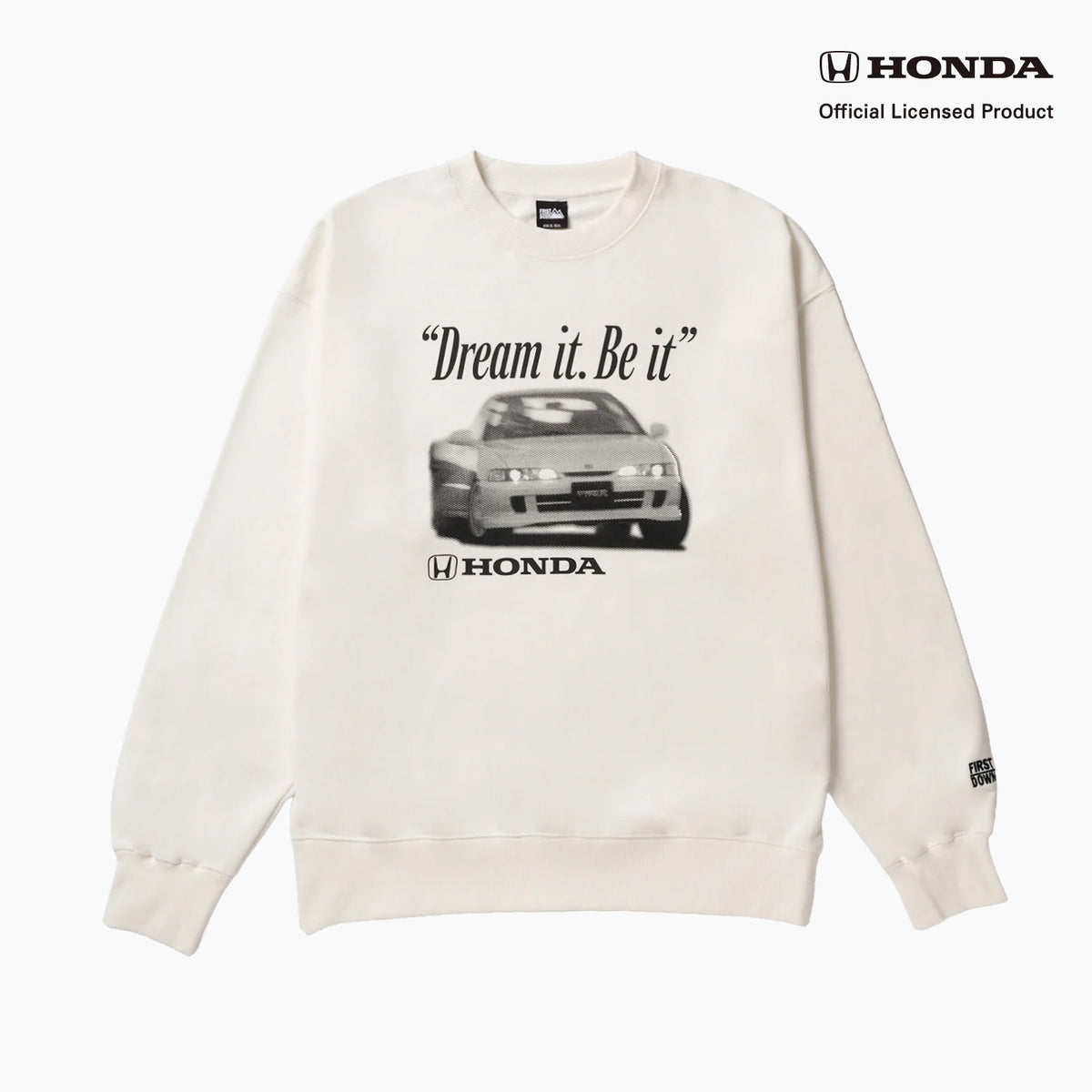 FIRST DOWN x HONDA L/S SWEAT CREW