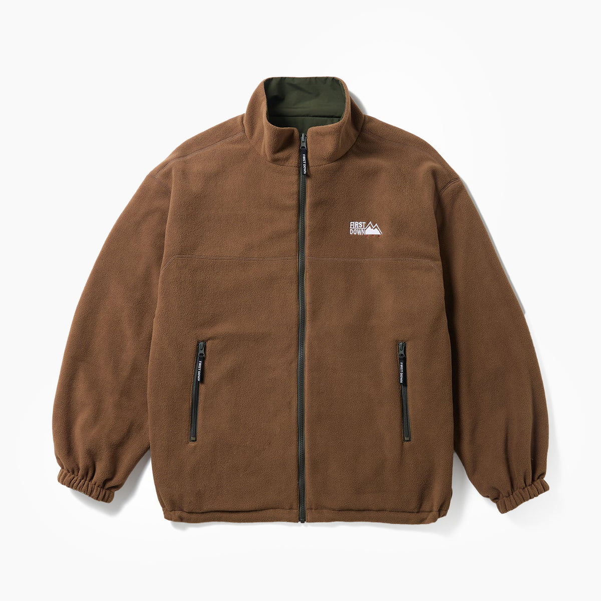 FIRST DOWN FIRSTLITE REVERSIBLE BACK FLEECE BL