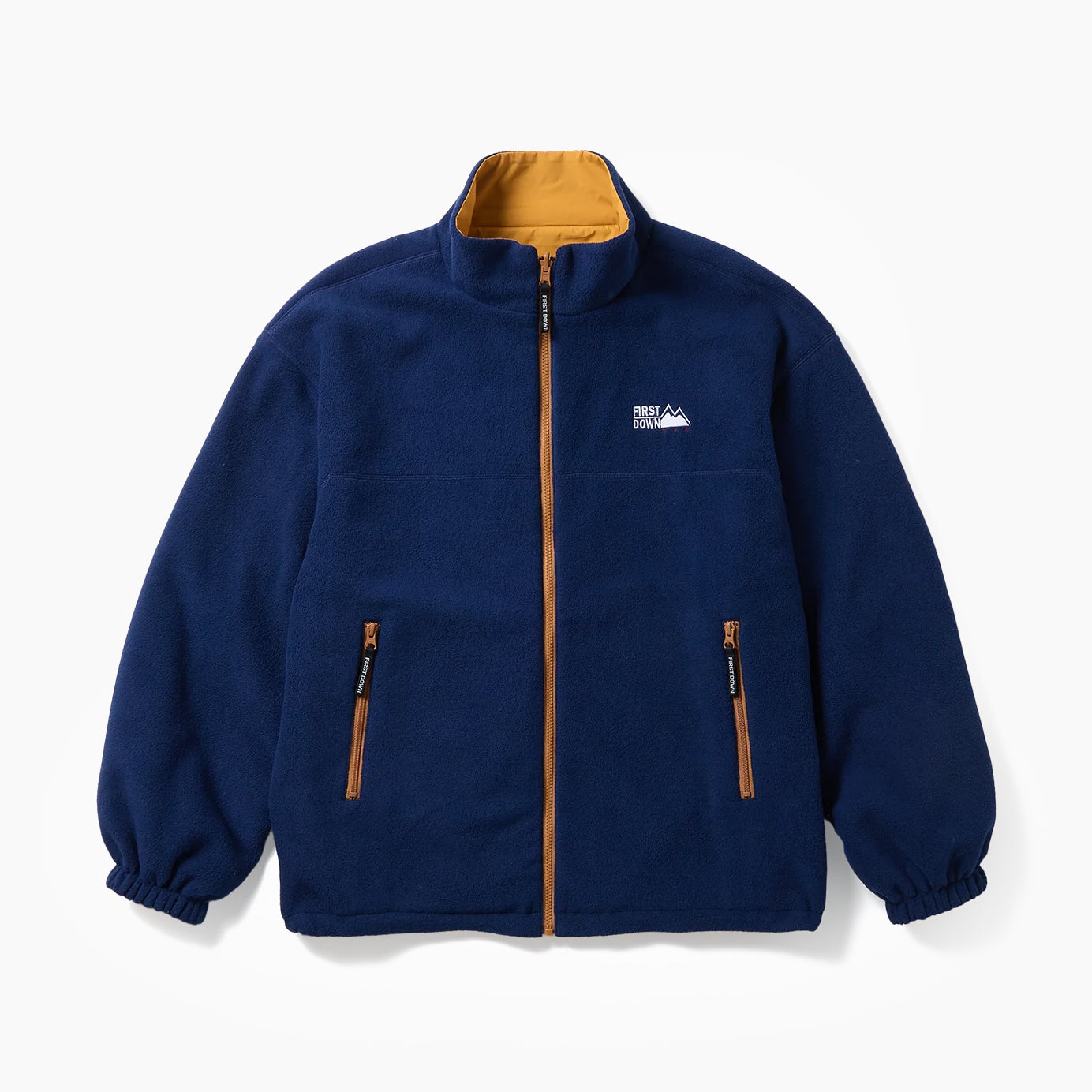 FIRST DOWN FIRSTLITE REVERSIBLE BACK FLEECE BL