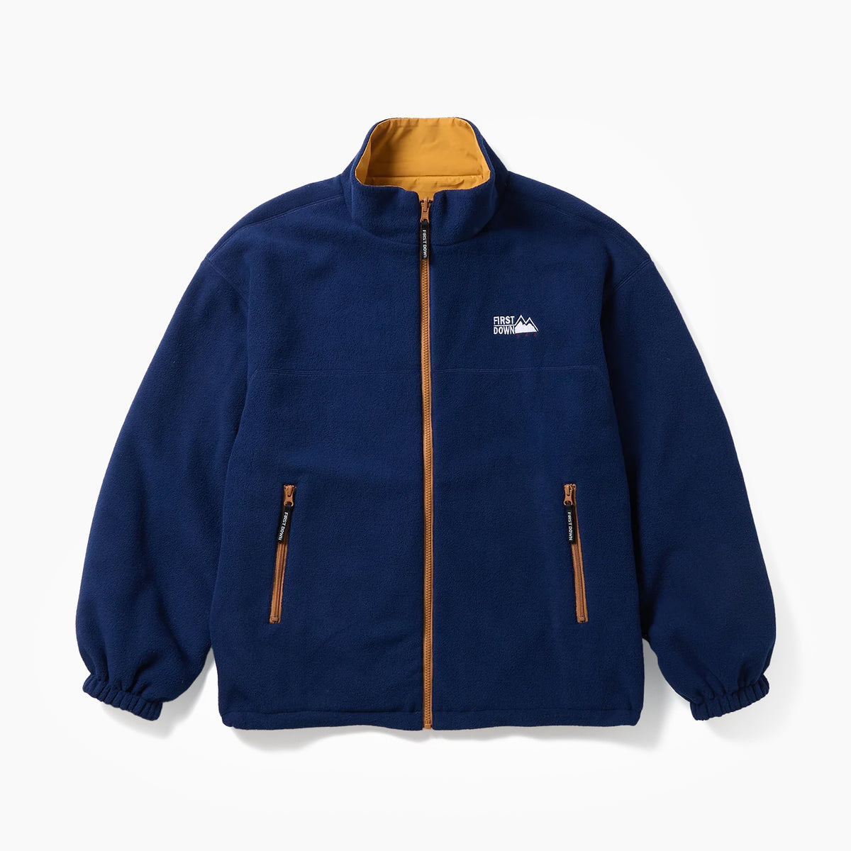 FIRST DOWN FIRSTLITE REVERSIBLE BACK FLEECE BL