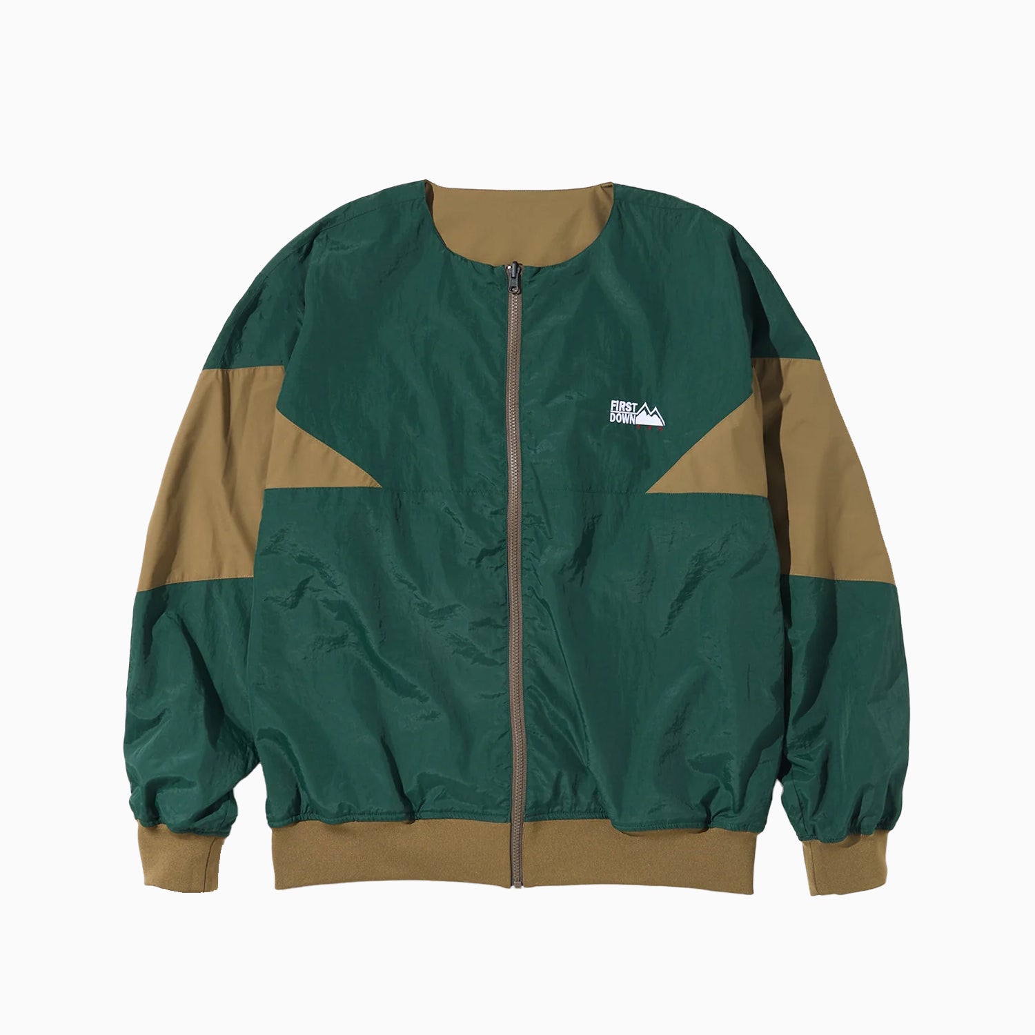 FIRST DOWN USA  REVERSIBLE NOCOLLAR BLOUSON