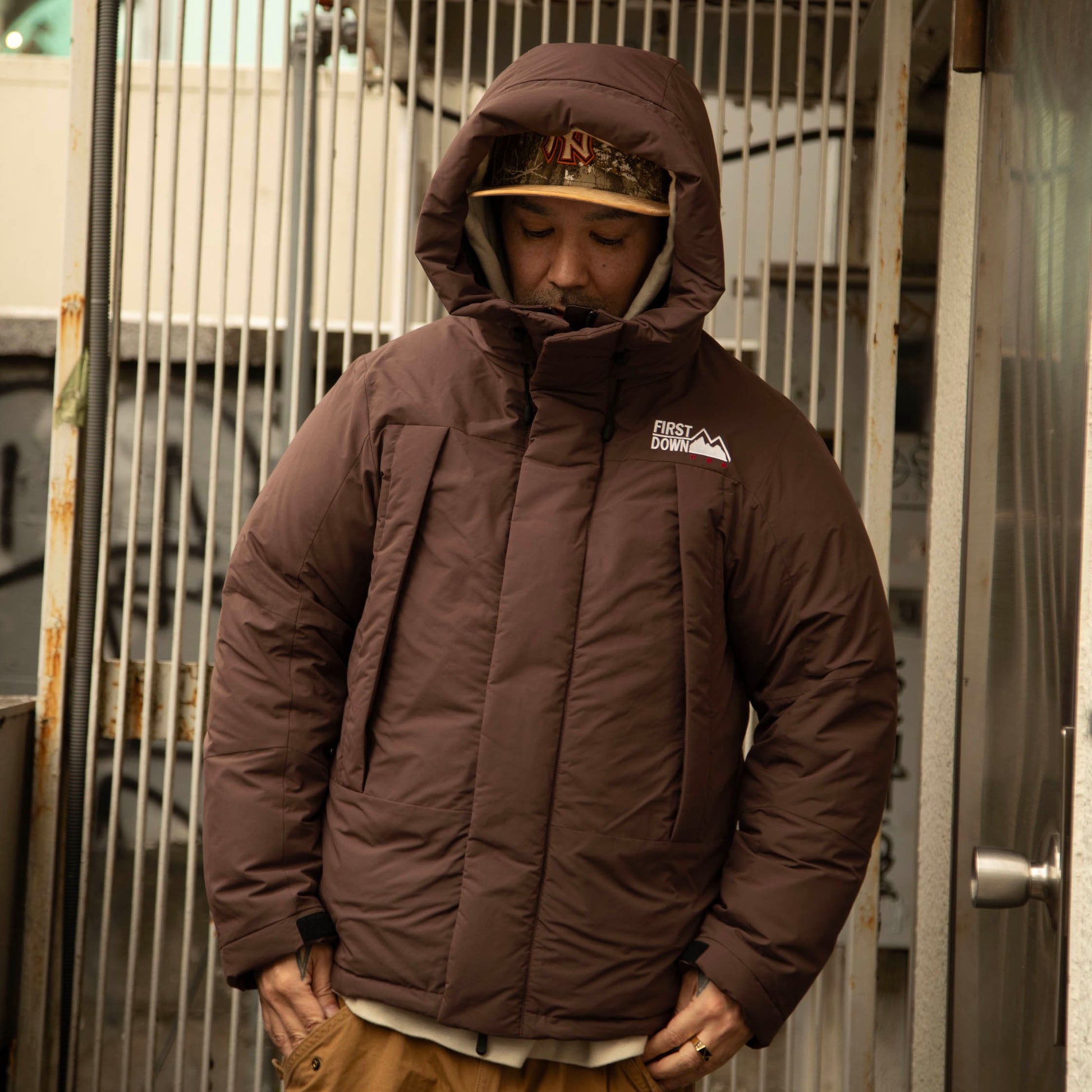 FIRST DOWN USA WRAP DOWN PARKA DICROS MAURI