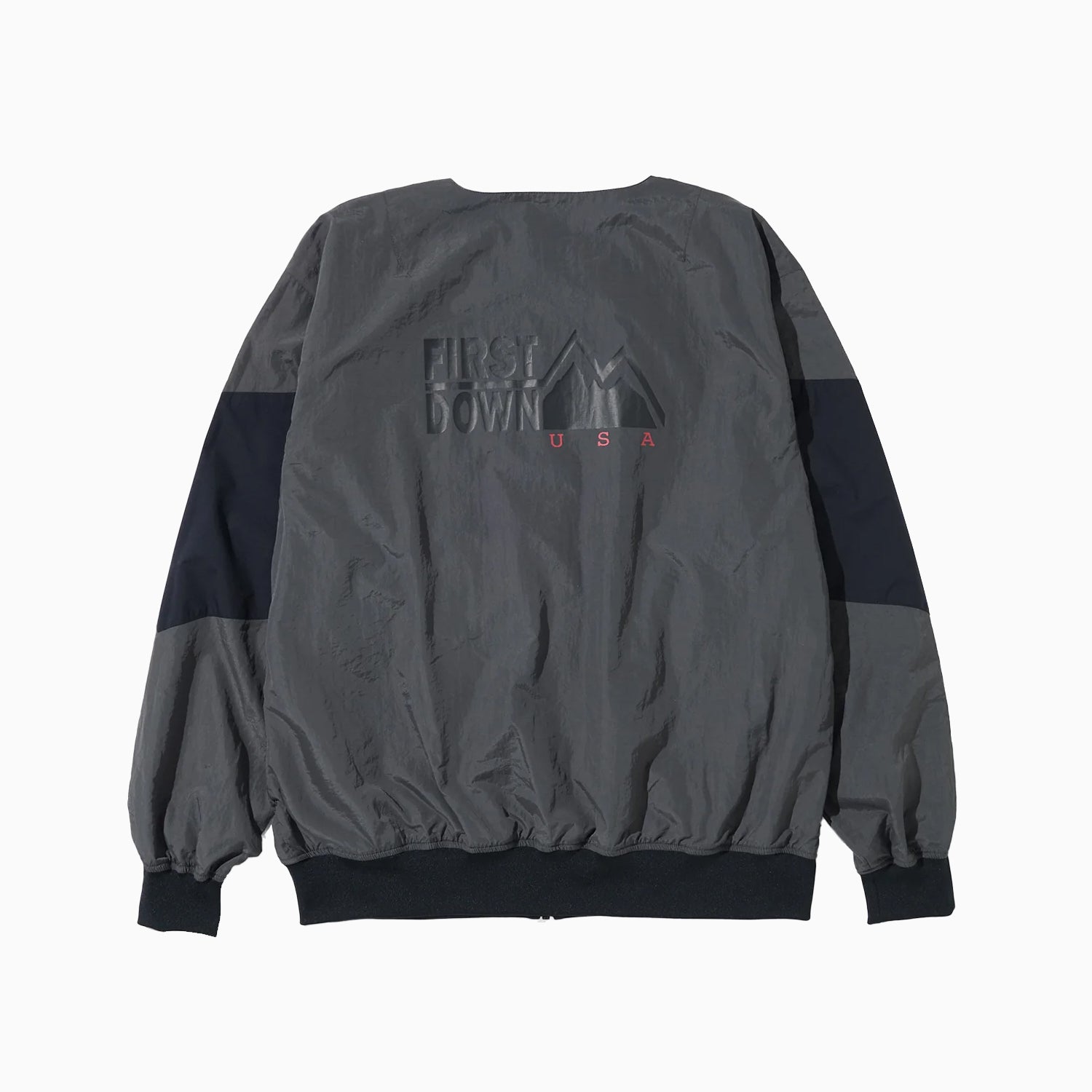 FIRST DOWN USA  REVERSIBLE NOCOLLAR BLOUSON