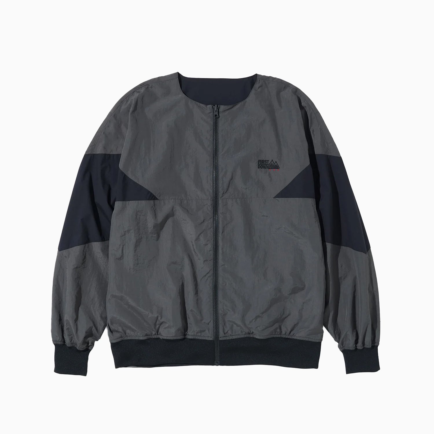 FIRST DOWN USA  REVERSIBLE NOCOLLAR BLOUSON