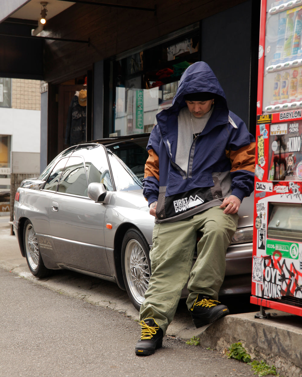 FIRST DOWN USA  MURTICOLOR ANORAK style image