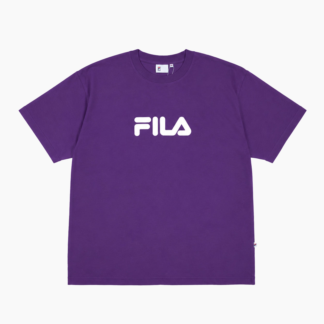 FILA logo Tシャツ /purple