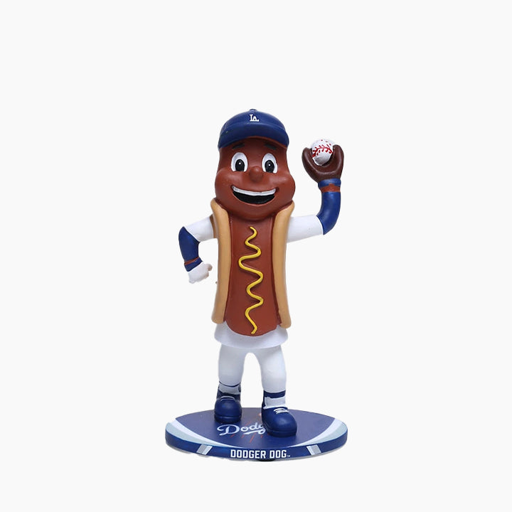 Dodger Dog Los Angeles Dodgers 2024 World Series Champs Mini Bighead Bobblehead