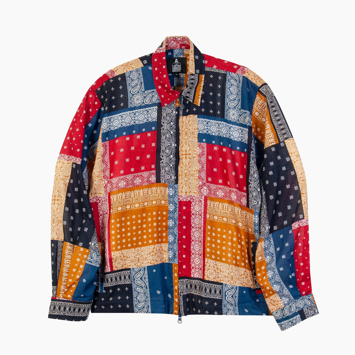 FOR THE HOMIES BANDANA ZIP shirt