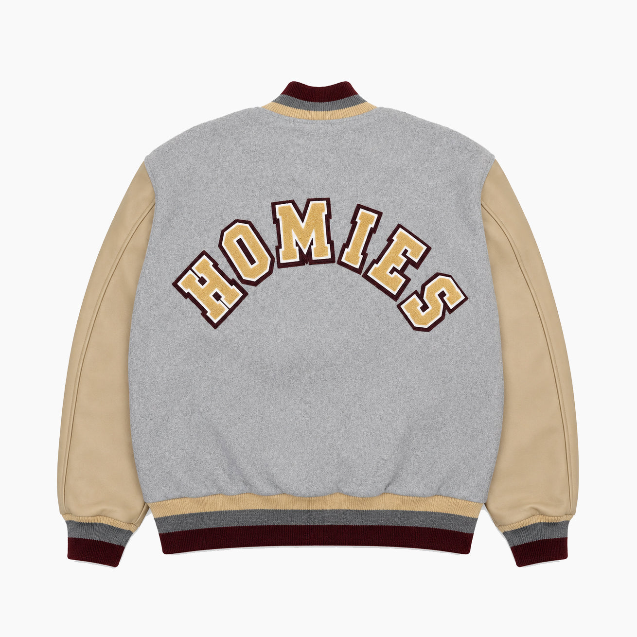 FOR THE HOMIES VARSITY JACKET