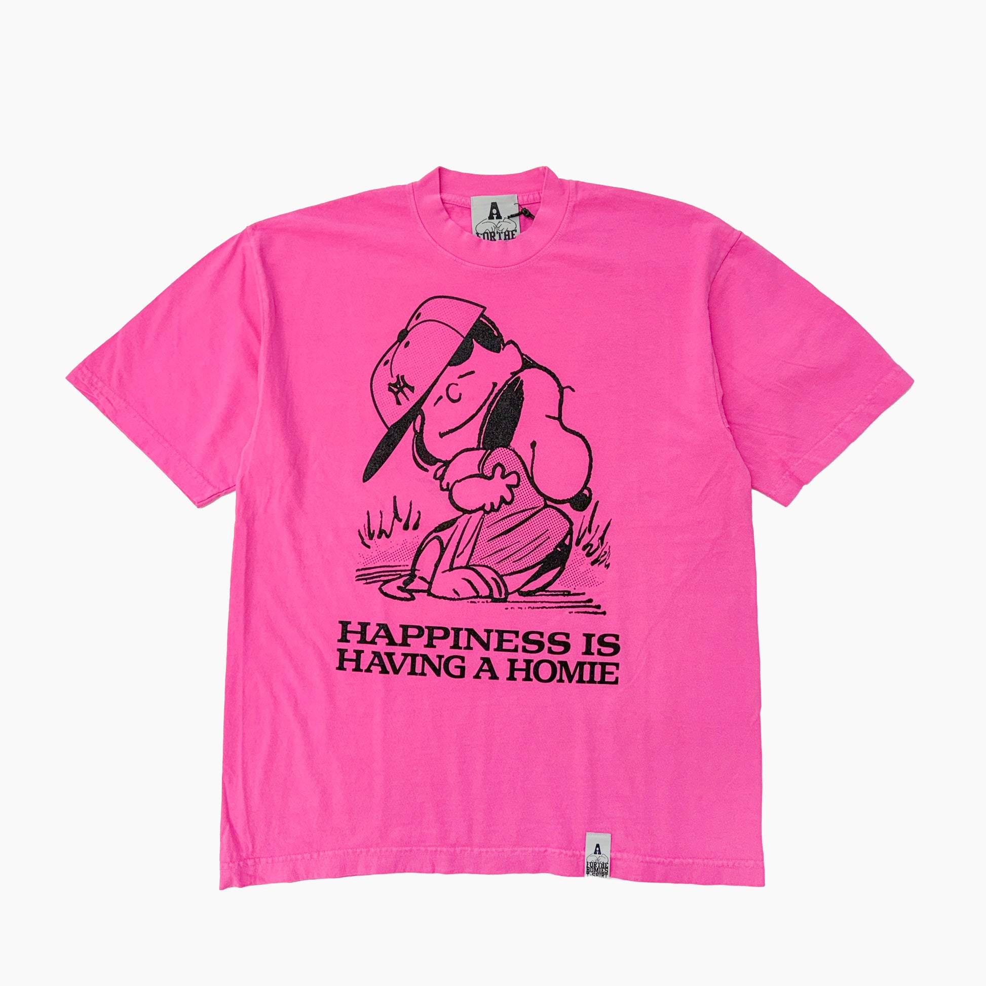 For The Homies HAPPINESS IS HAVING A HOMIE T-SHIRT
