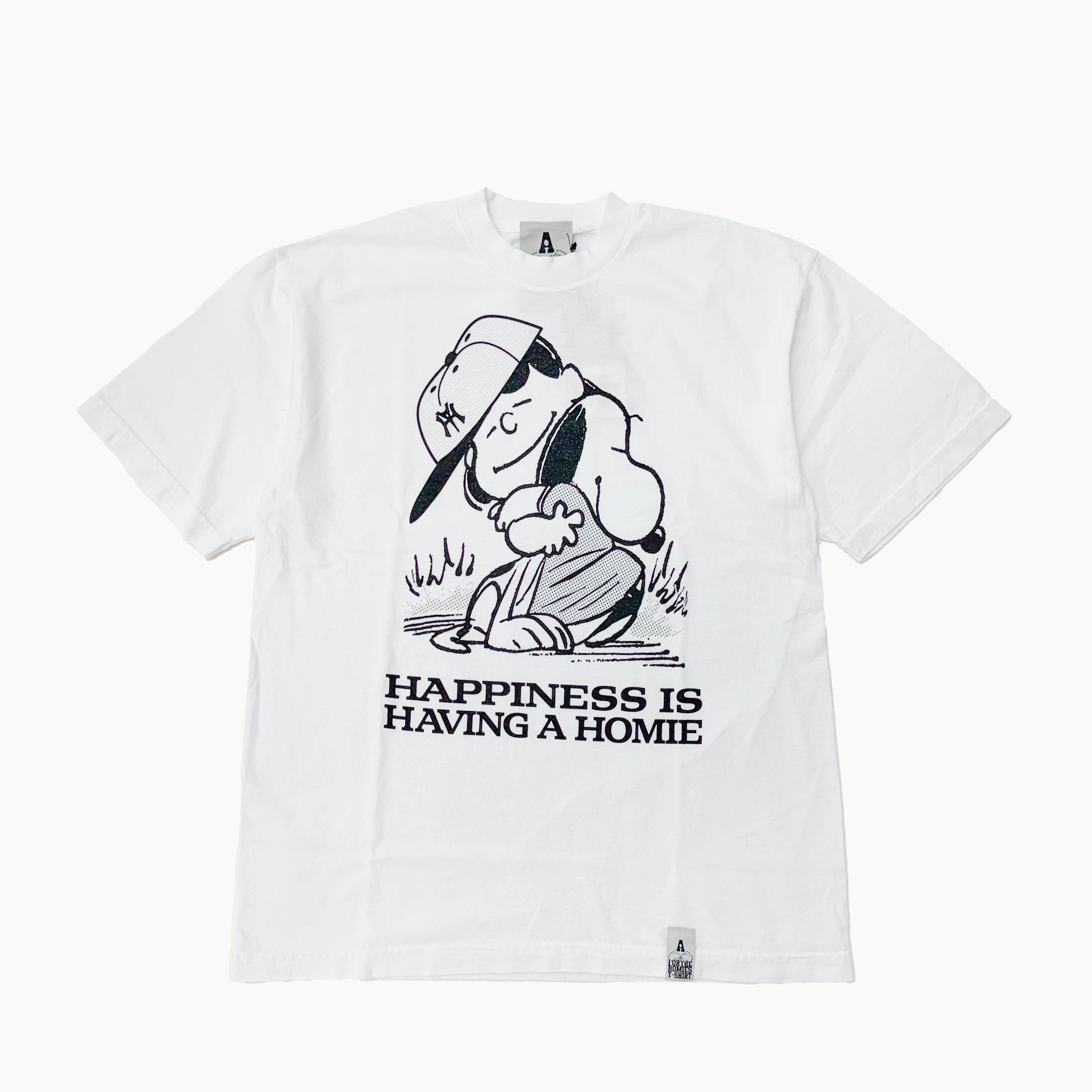 For The Homies HAPPINESS IS HAVING A HOMIE T-SHIRT