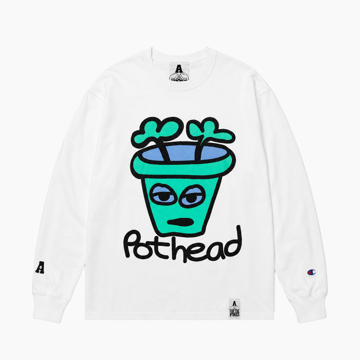 FOR THE HOMIES POTHEAD L/S tee