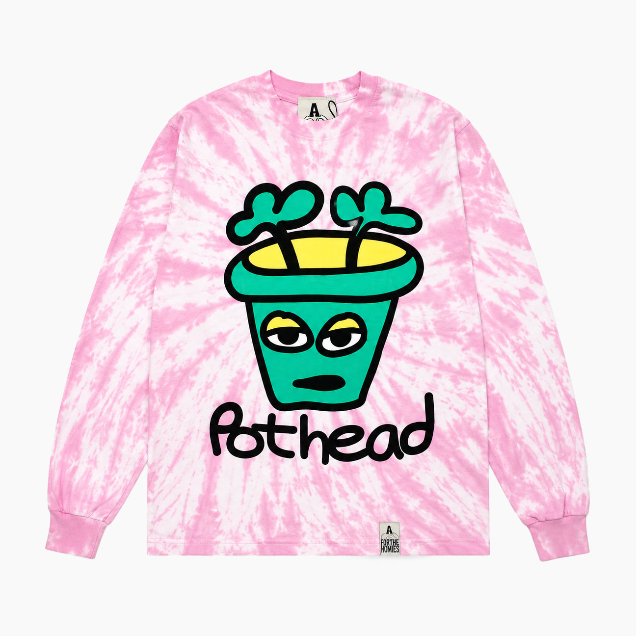 FOR THE HOMIES "POTHEAD " LS TEE