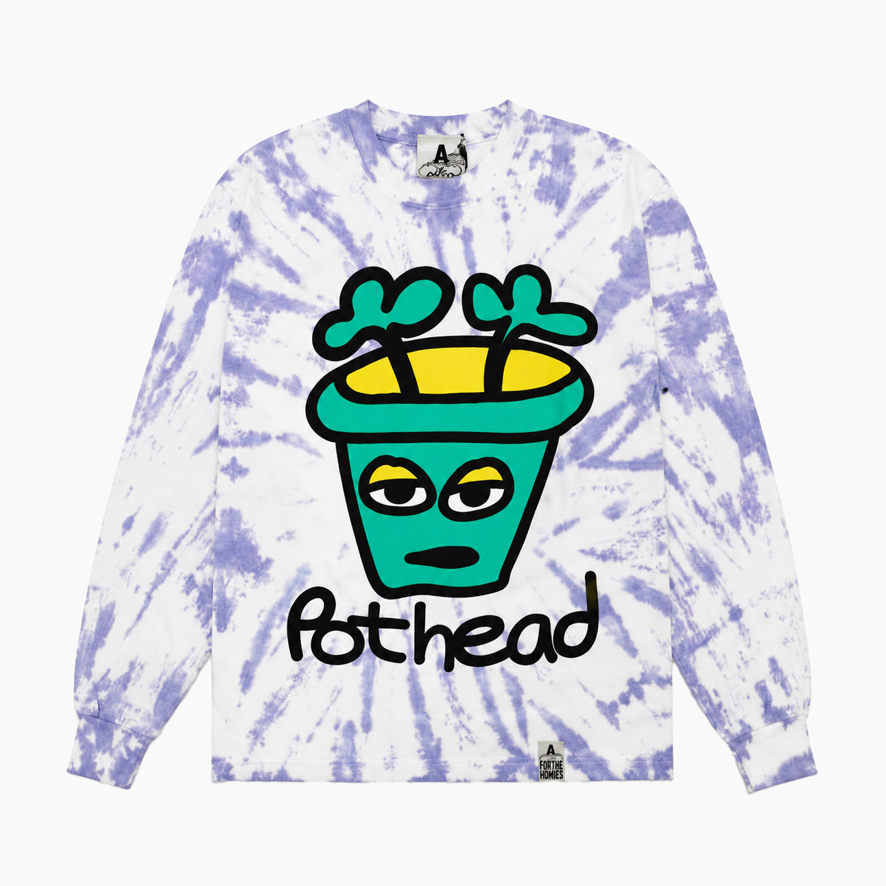 FOR THE HOMIES "POTHEAD " LS TEE