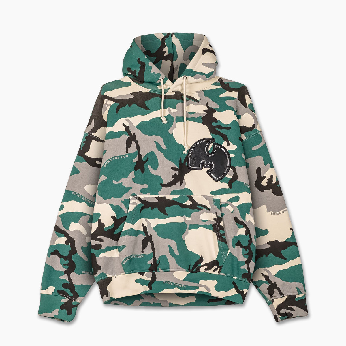 Tical X Grimey Bring The Pain Regular Sweatshirt Green Camo