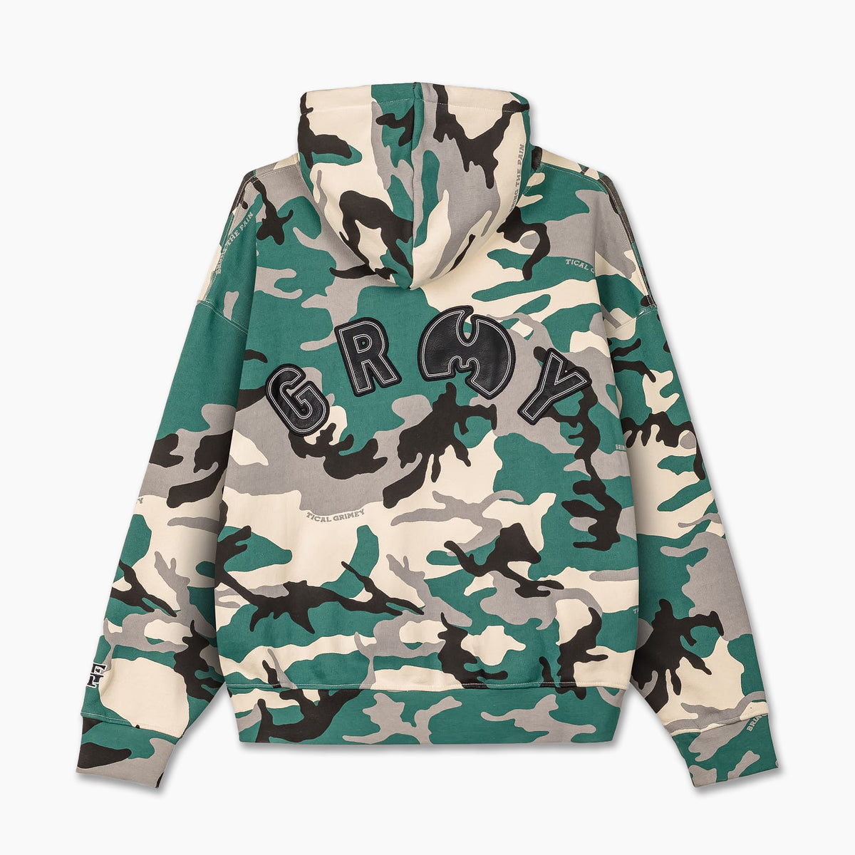 Tical X Grimey Bring The Pain Regular Sweatshirt Green Camo