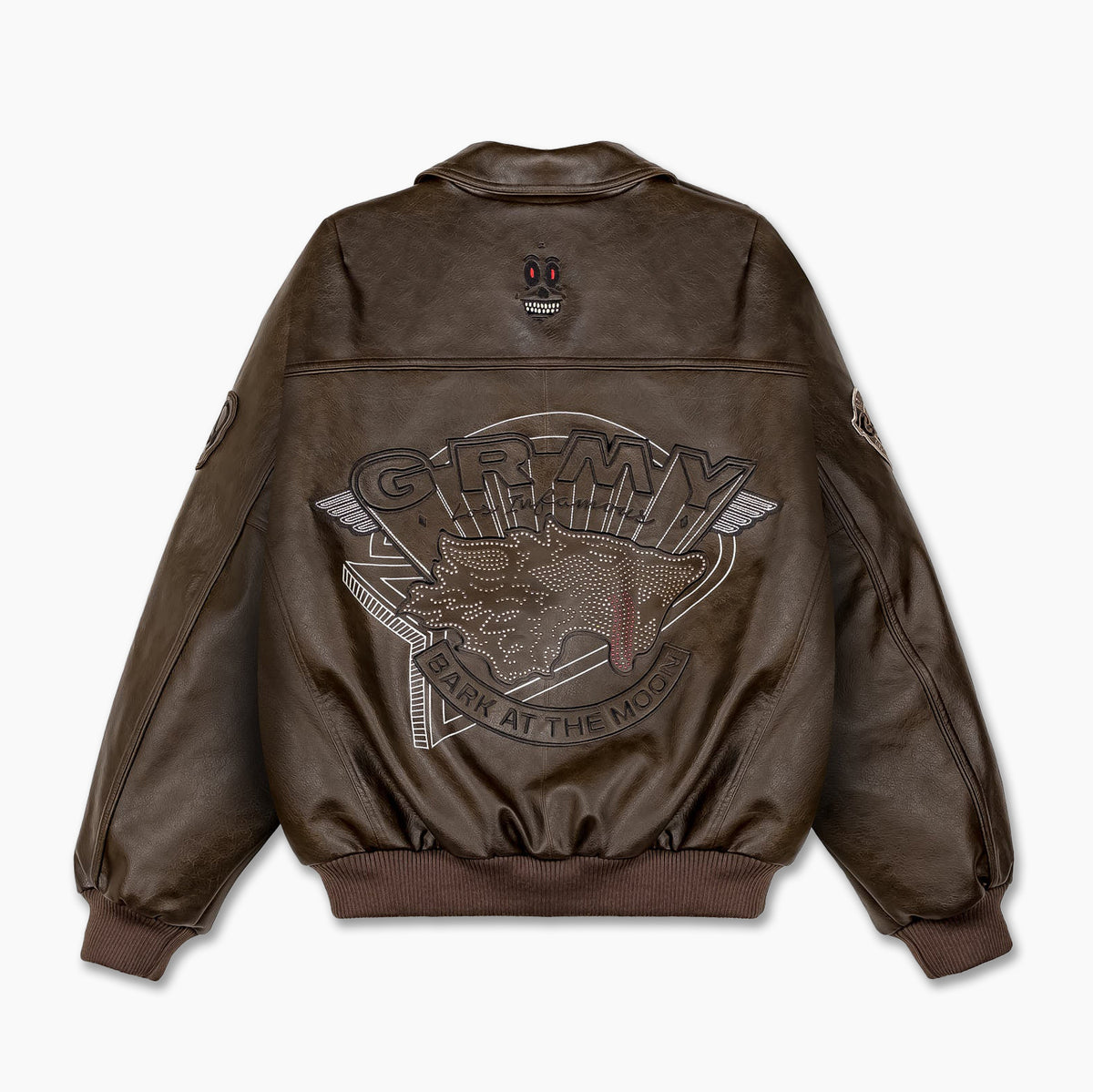 GRIMEY WILD ONE PU LEATHER JACKET