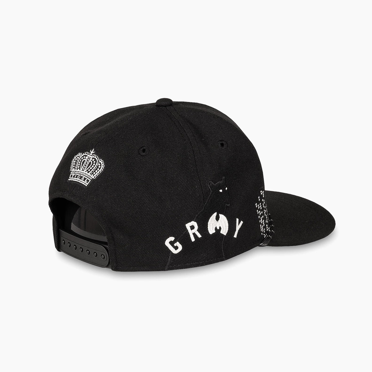 Tical X Grimey Snapback Cap Black