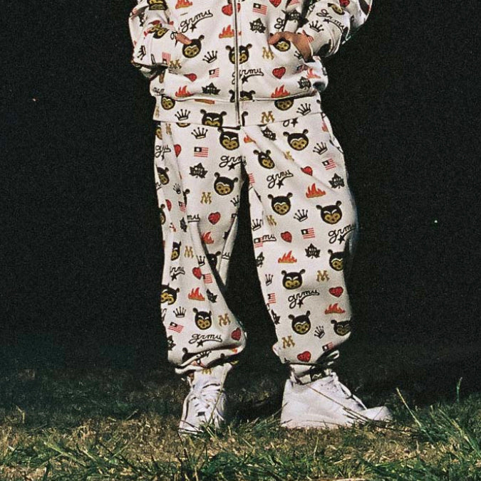 GRIMEY Mud'S The Residence Bear Off White Pants