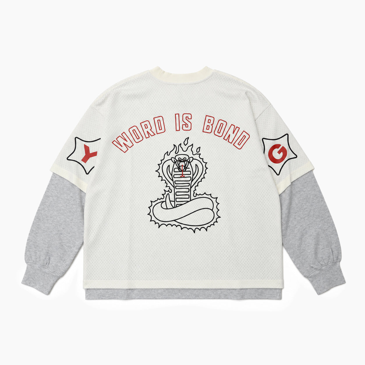GRIMEY SHO NUFF LONG MESH LONG SLEEVE TEE