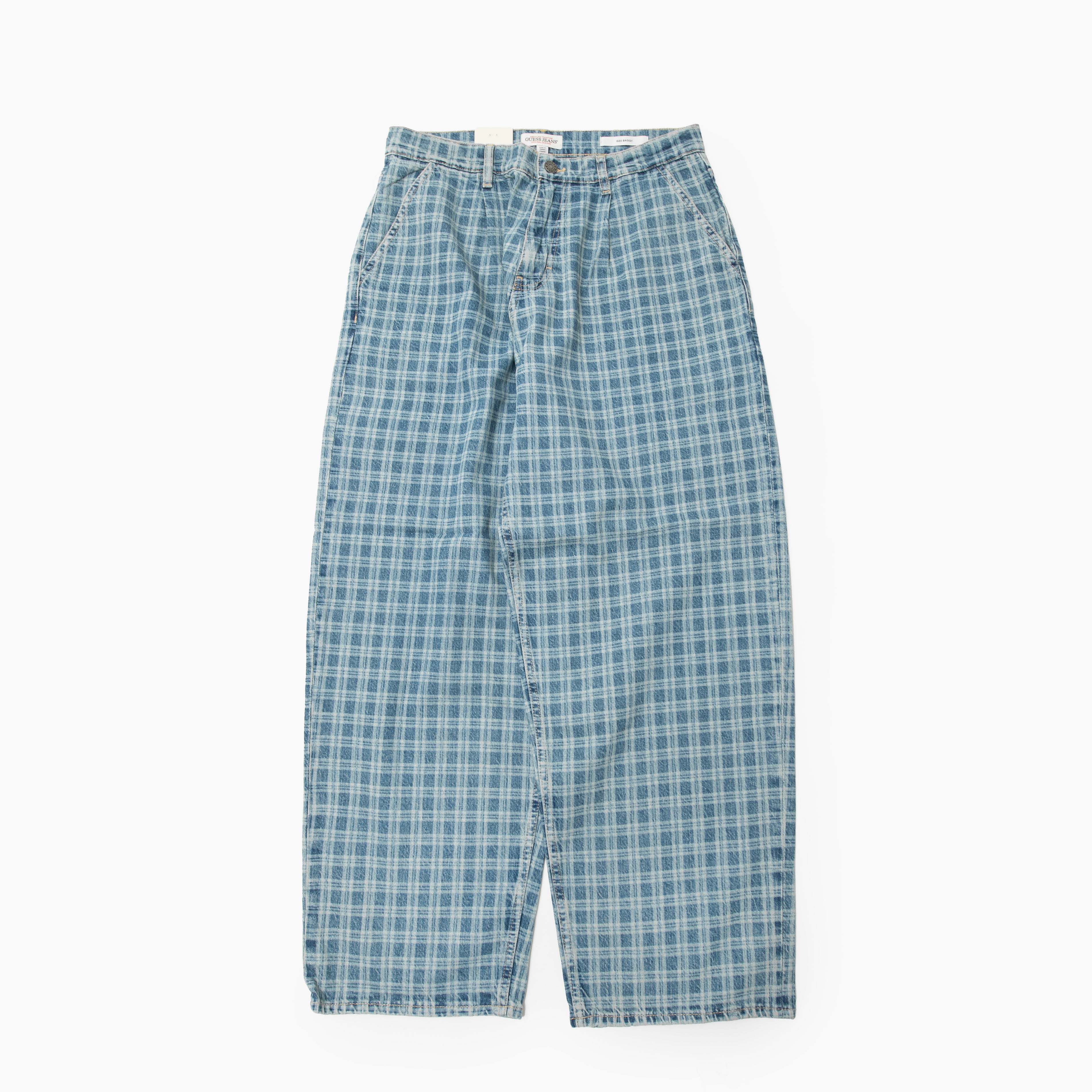 Guess Jeans GJ G20 SUPER BAGGY LASERED PLAID
