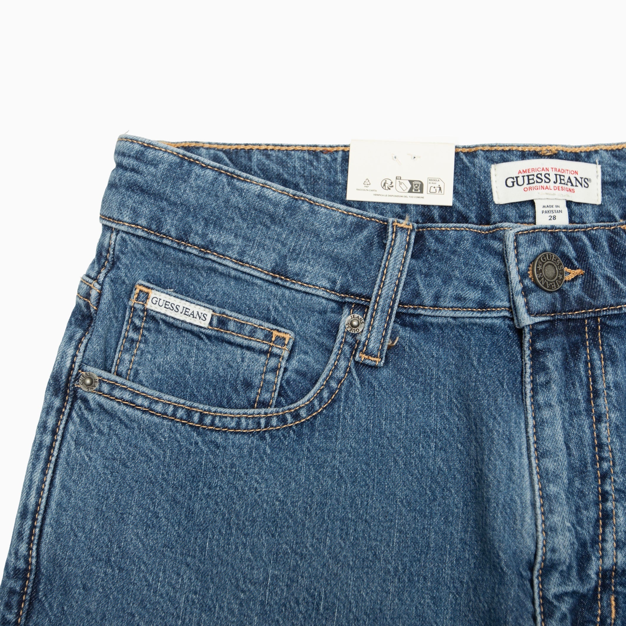 GUESS JEANS Regular Denim Short