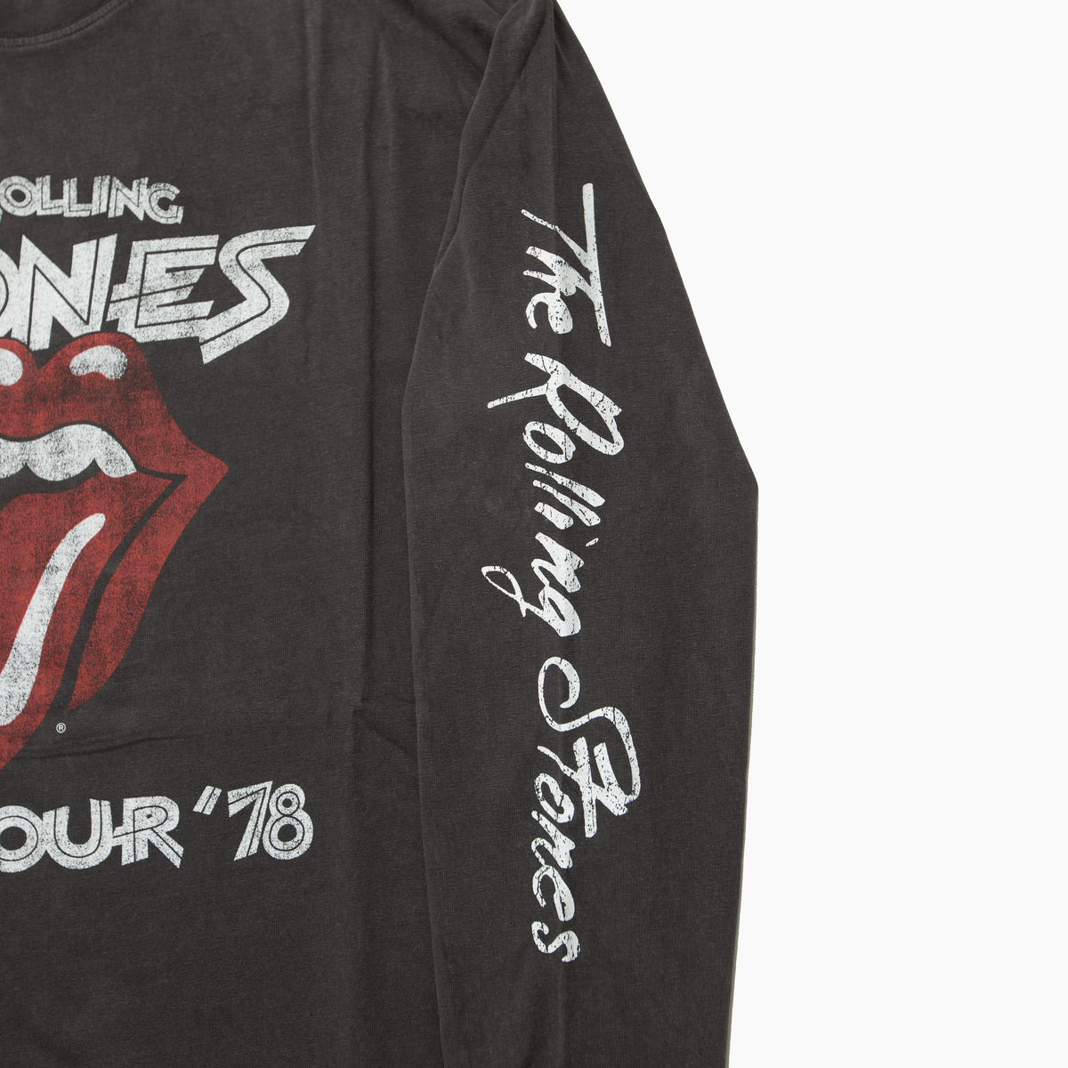 GUESS JEANS X Rolling Stones OS FIT LONGSLEEVE