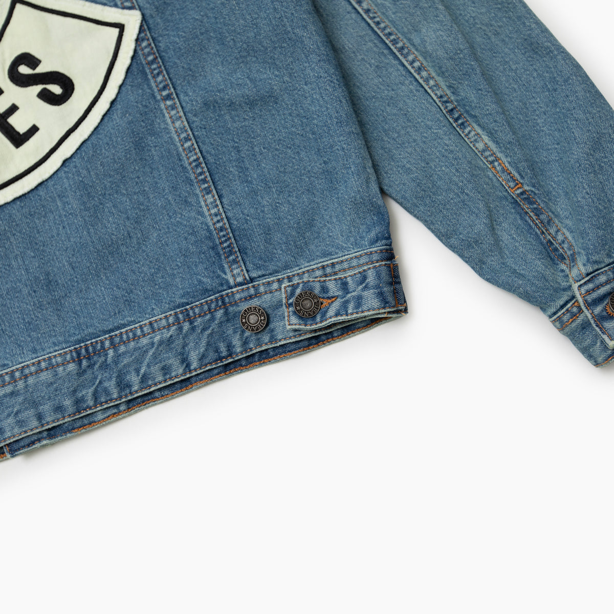 GUESS JEANS X Rolling Stones Trucker Jacket デニムジャケット ローリングストーンズ