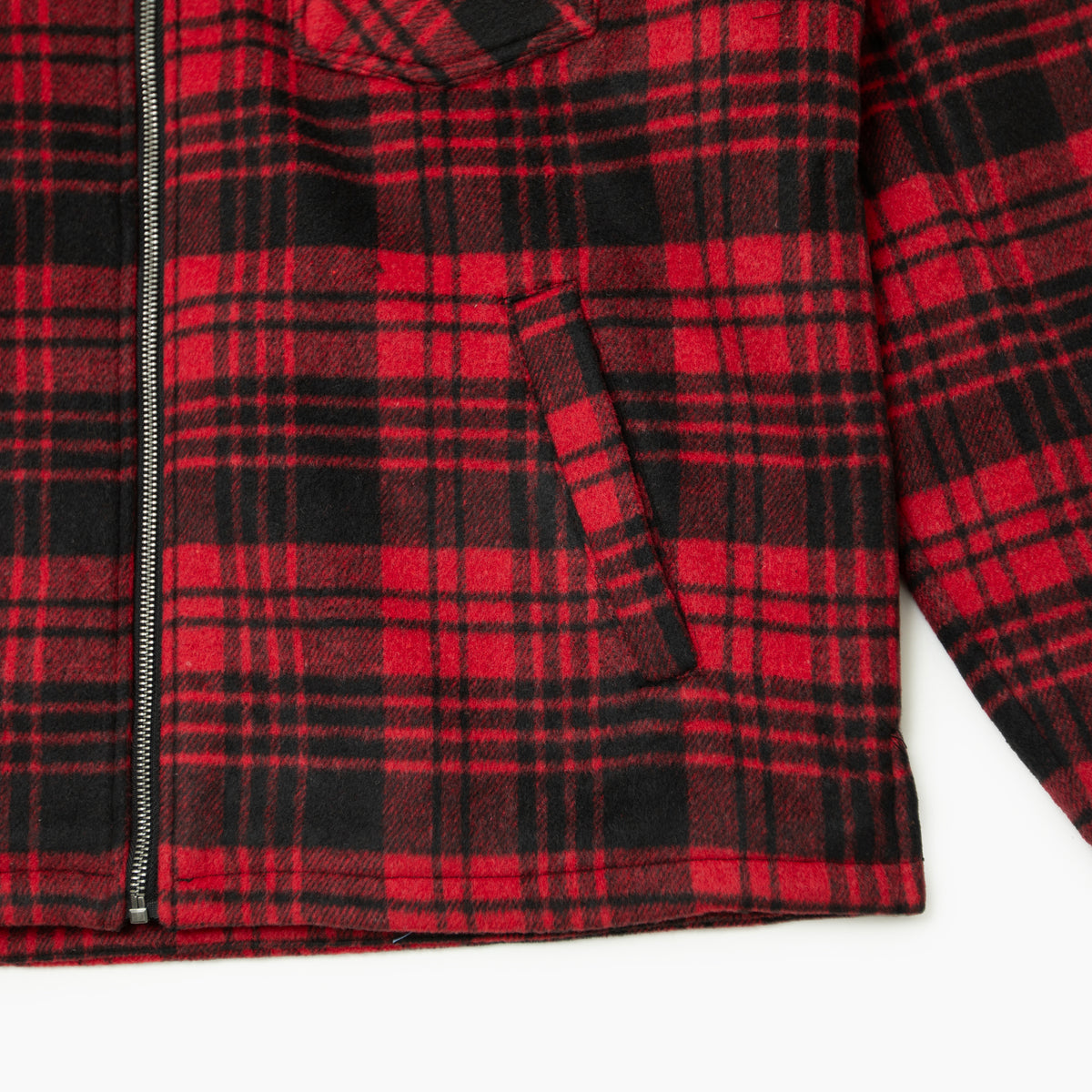 GUESS JEANS Hooded Flannel Shirt アウター ジャケット