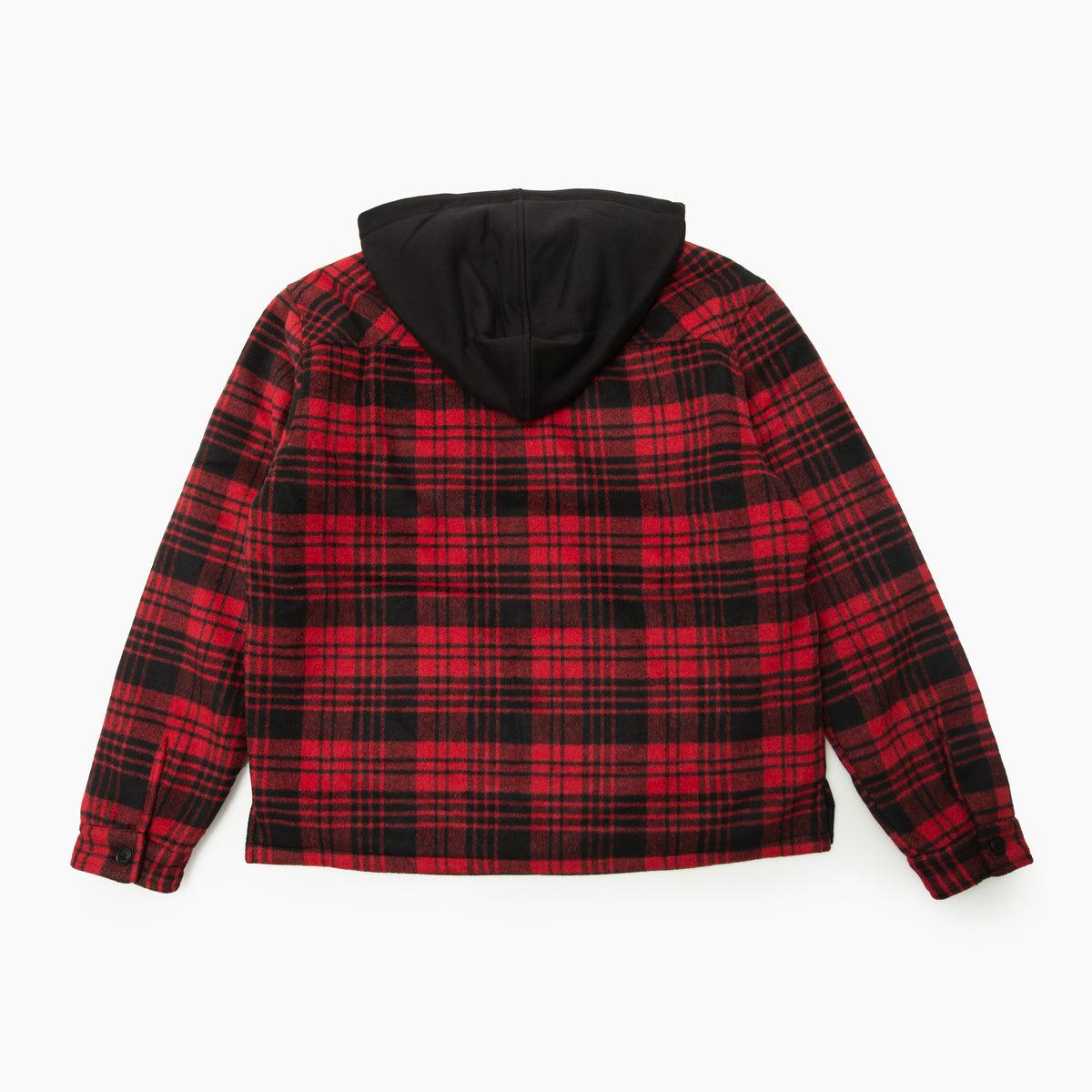 GUESS JEANS Hooded Flannel Shirt アウター ジャケット
