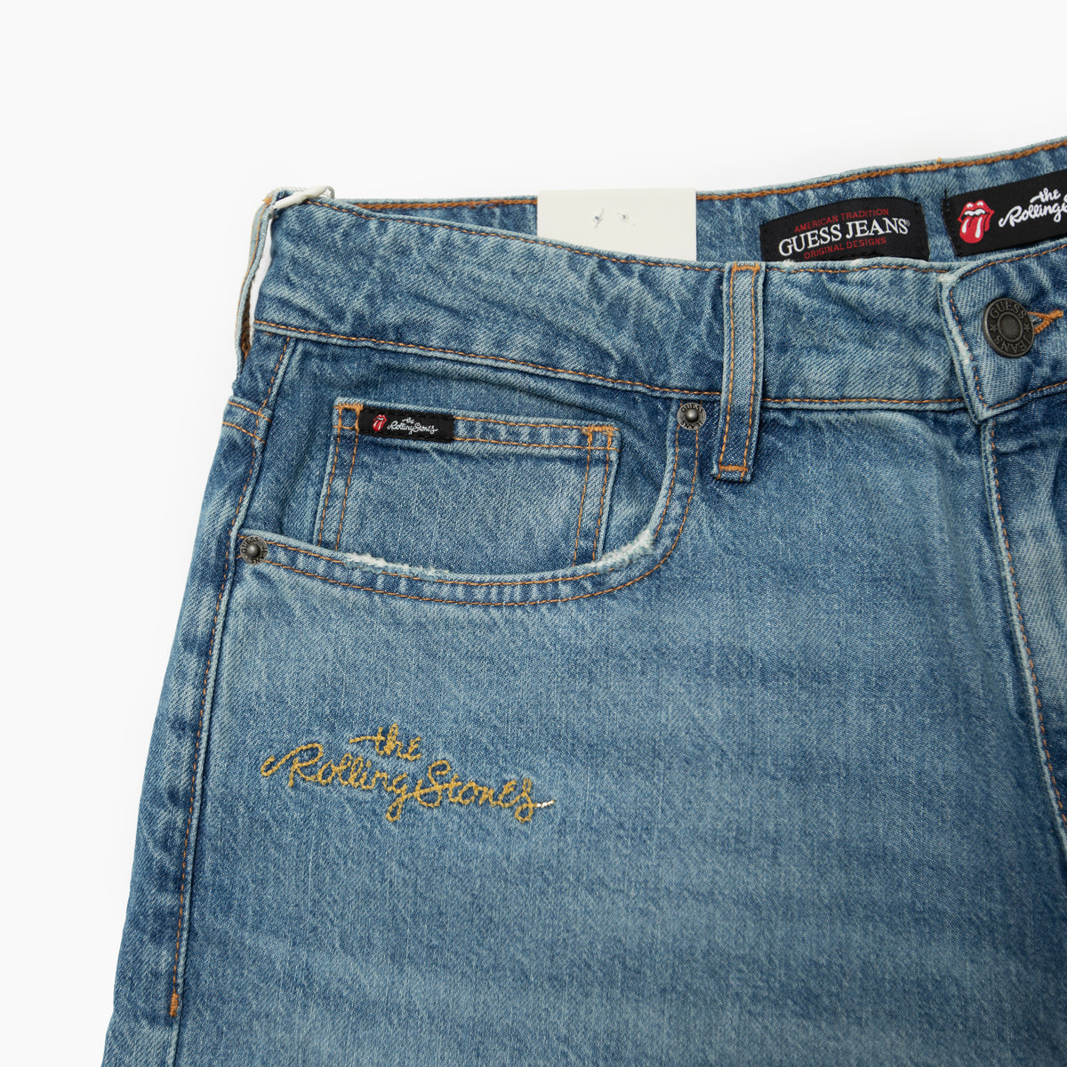 GUESS JEANS G18 X Rolling Stones デニムパンツ ジーンズ ローリングストーンズ