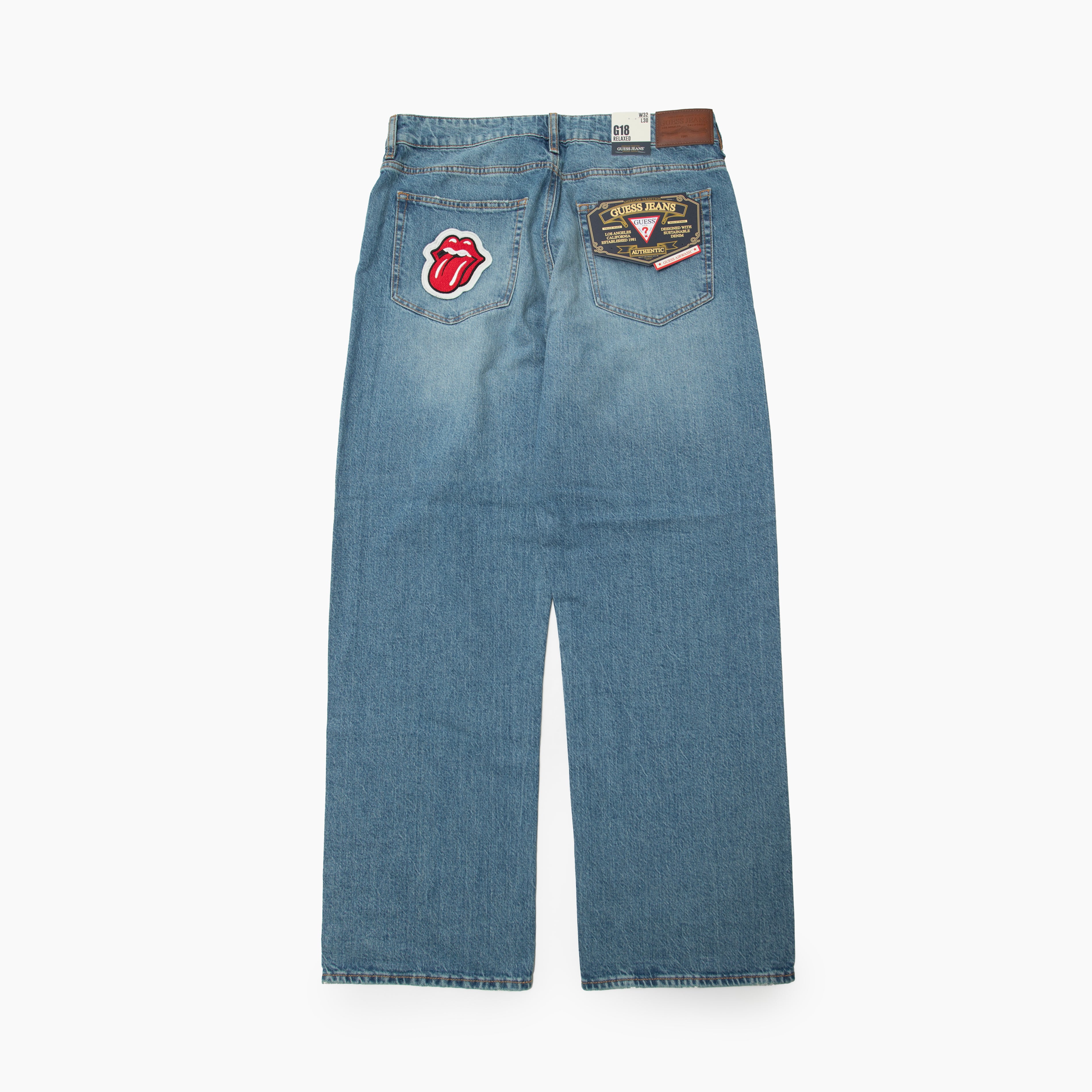 GUESS JEANS G18 X Rolling Stones デニムパンツ ジーンズ ローリングストーンズ